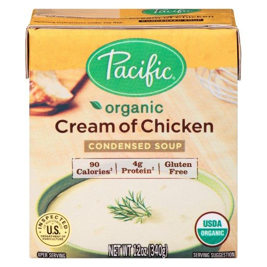 Organic Cream Of Chicken Soup
 Pacific Organic Condensed Cream of Chicken Soup 12 oz