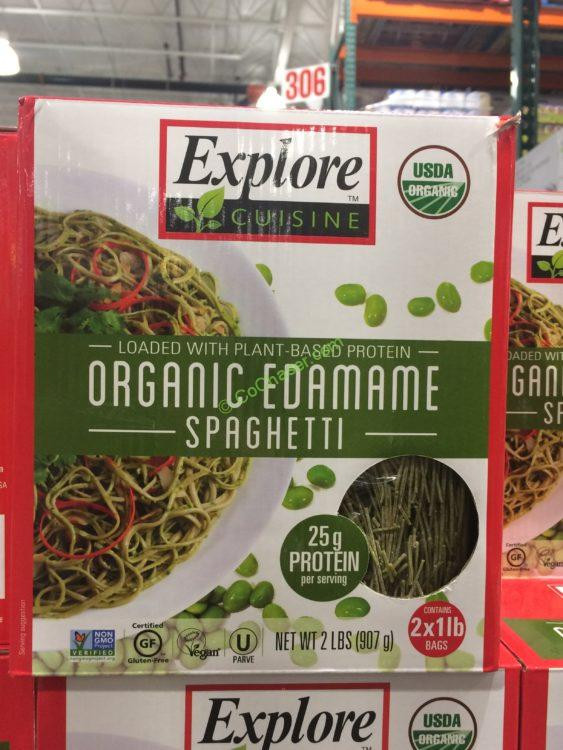 Organic Edamame Spaghetti Costco
 Explore Cuisine Organic Edamame Spaghetti 2 Pound Box