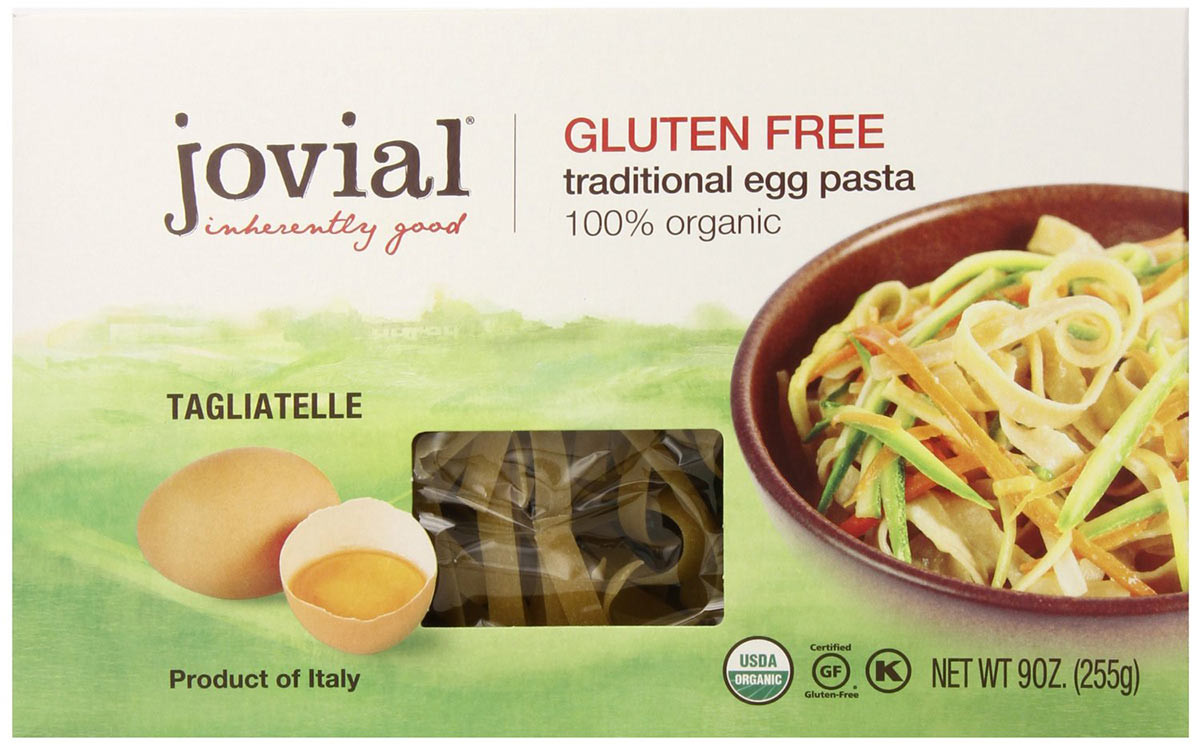 Organic Egg Noodles
 Organic Gluten Free Egg Pasta by Jovial