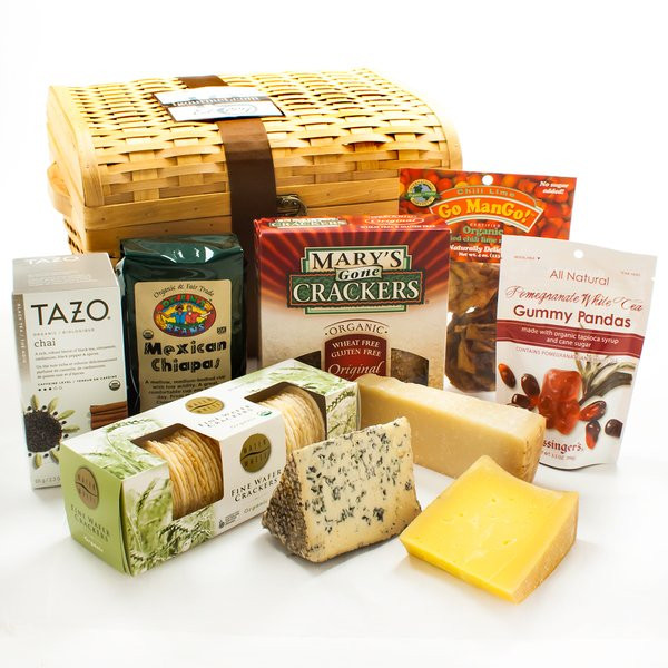 Organic Food Gifts
 Shop igourmet Basket of Organic Delights Free Shipping