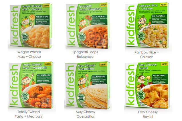 Organic Frozen Dinners
 Kidfresh Natural Frozen Dinners for Kids Free Product