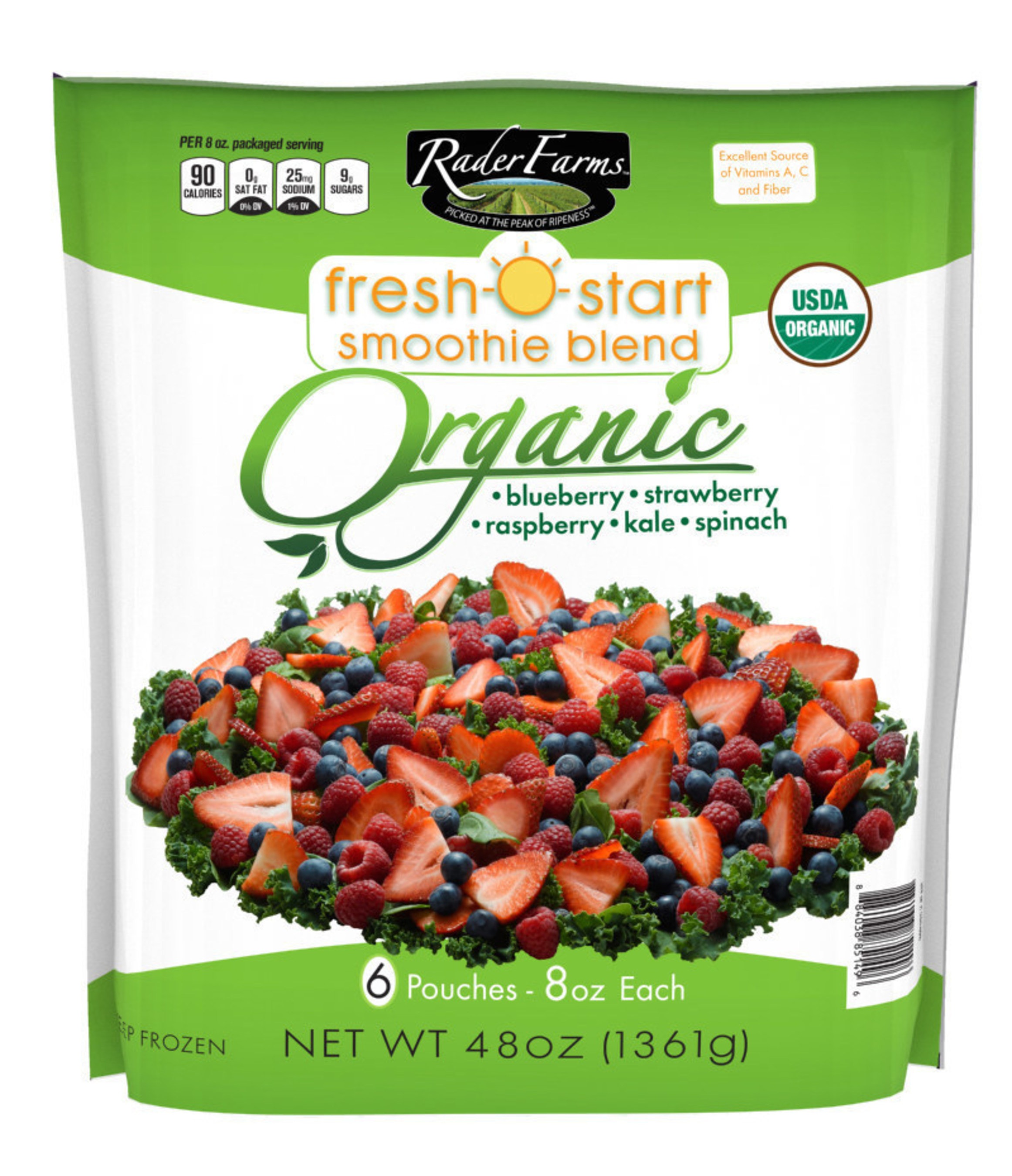 Organic Fruit Smoothies
 Rader Farms Adds Organic Variety To Its Popular Fresh