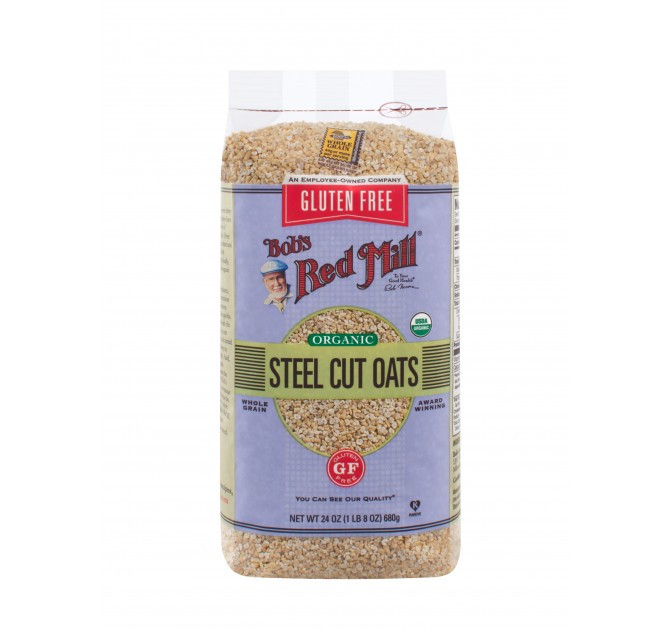 Organic Gluten Free Oats
 Gluten Free Organic Steel Cut Oats