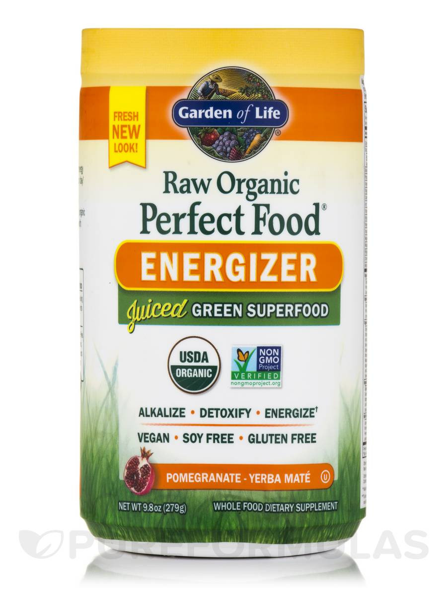 Organic Greens Powder
 RAW Organic Perfect Food Energizer Juiced Green Superfood