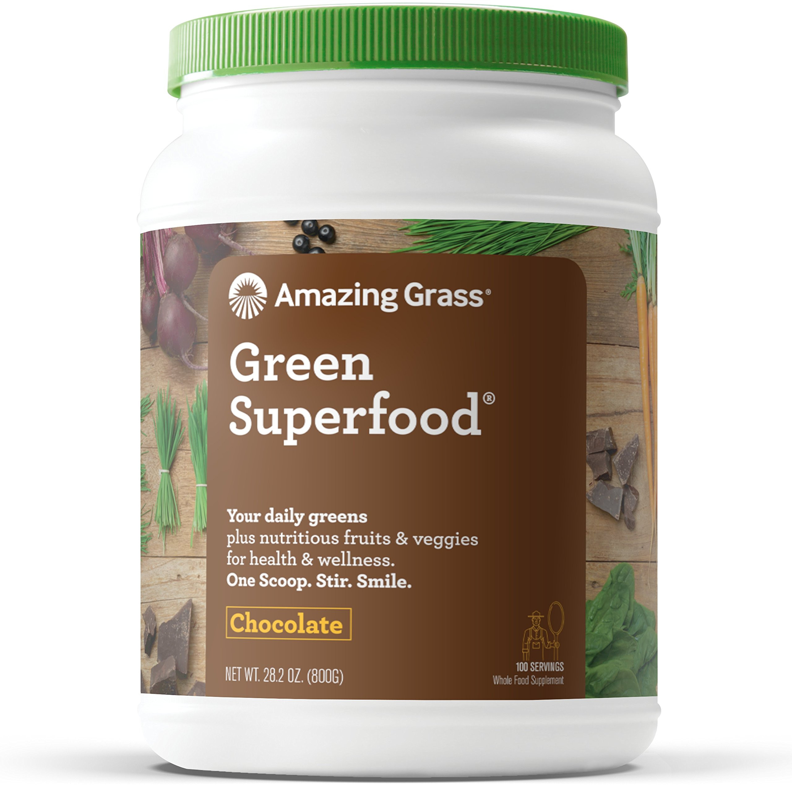 Organic Greens Powder
 Amazon Amazing Grass Green Superfood Organic Powder