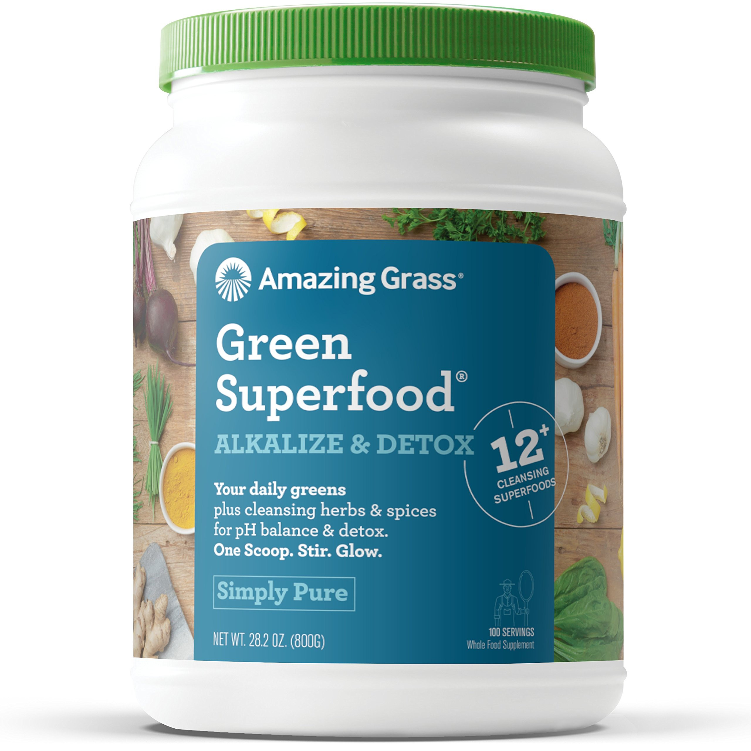 Organic Greens Powder
 Amazon Amazing Grass Green Superfood Organic Powder