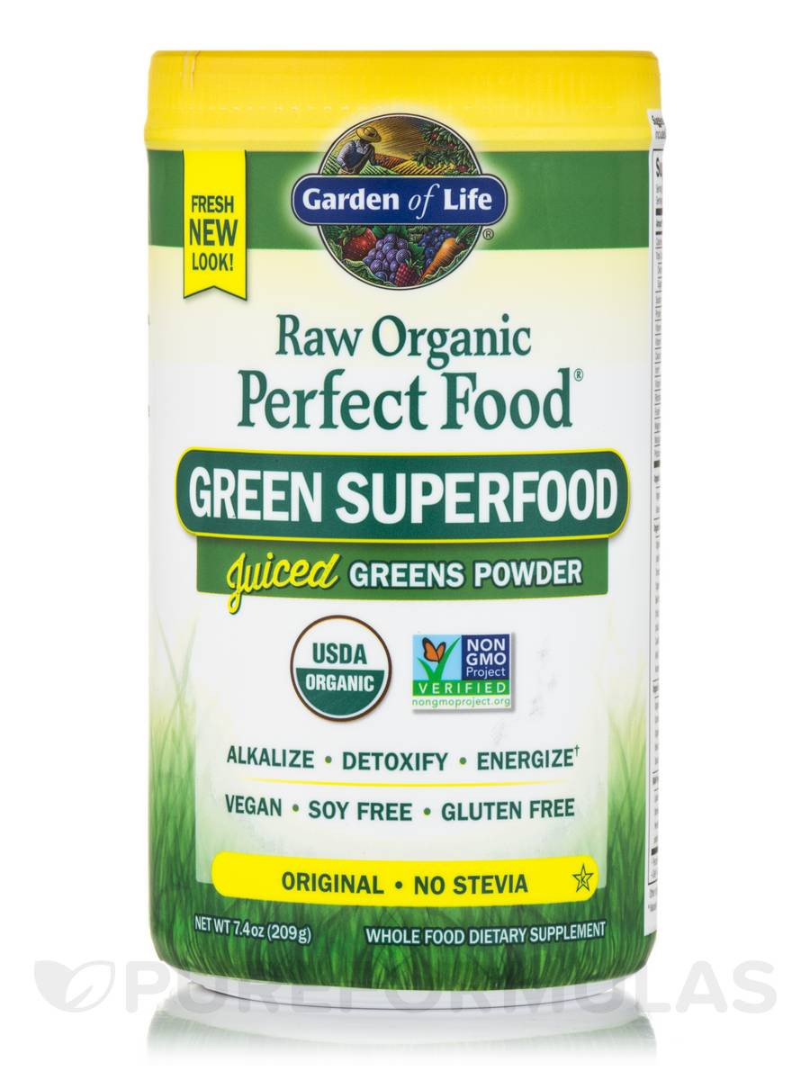 Organic Greens Powder
 RAW Organic Perfect Food Green Superfood Juiced Greens