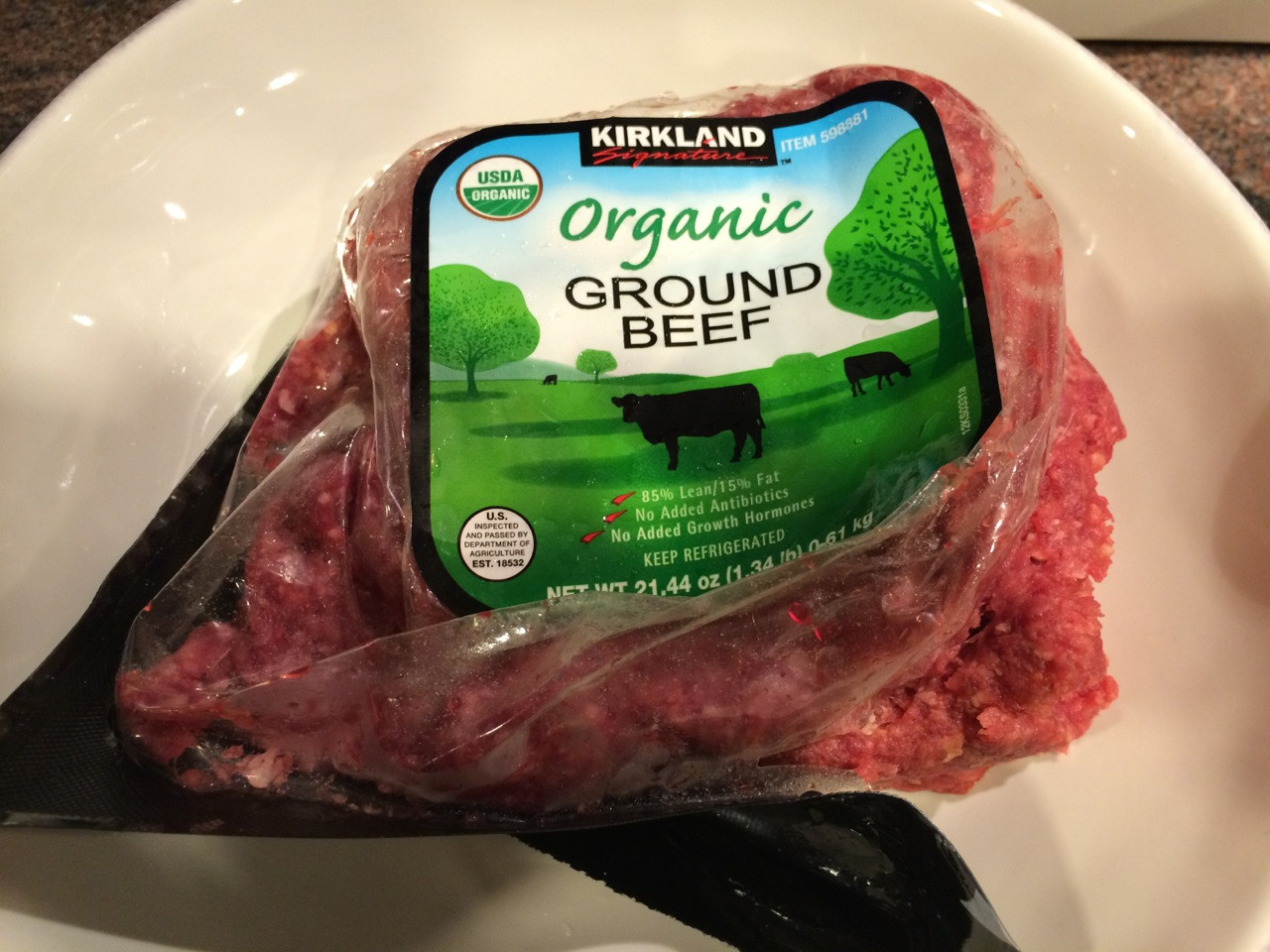 Organic Ground Beef
 Organic Ground Beef MomsLA
