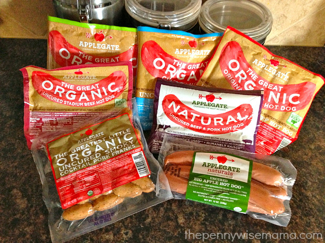 Organic Hot Dogs
 Applegate Organic Prize Pack Giveaway summernights The