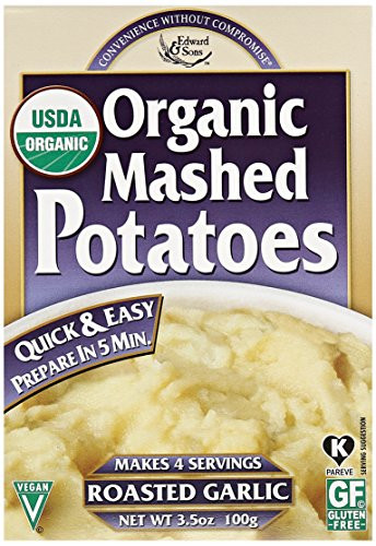 Organic Instant Mashed Potatoes
 pare price to potato flakes organic