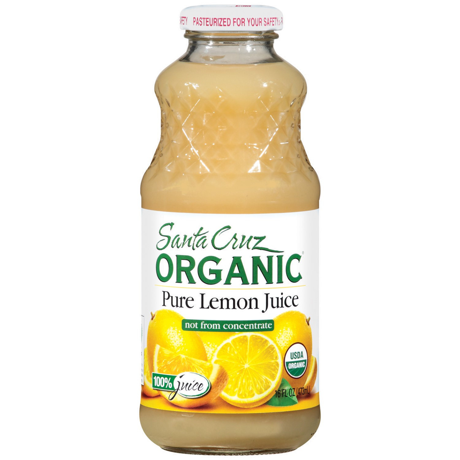 Organic Lemon Juice
 Jet Santa Cruz Organic Pure Lemon Juice 16 fl oz