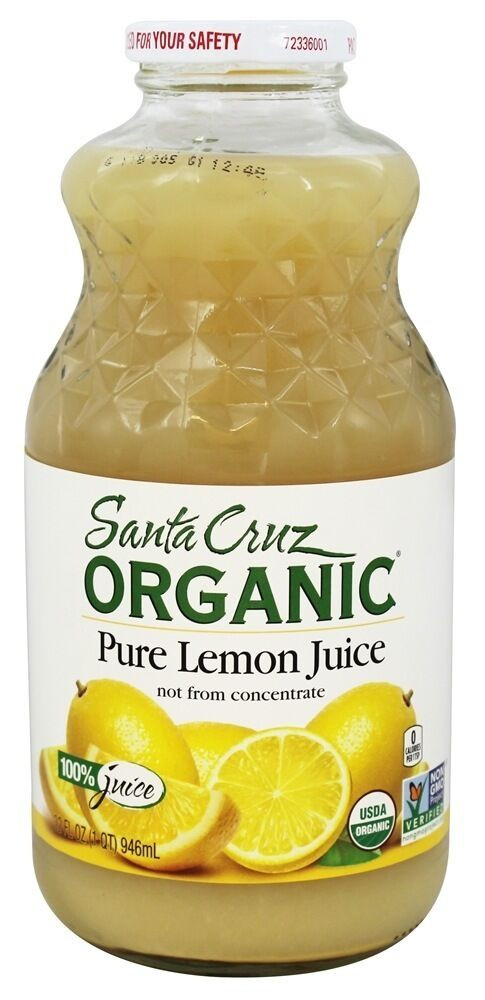 Organic Lemon Juice
 Santa Cruz Organic Organic Pure Lemon Juice 32 fl oz