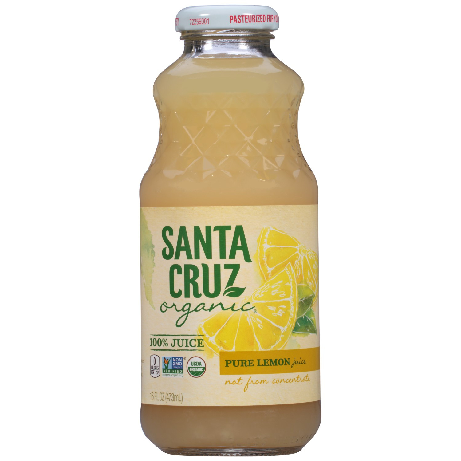 Organic Lemon Juice
 Santa Cruz Organic Pure Lemon Juice 16 Fl Oz