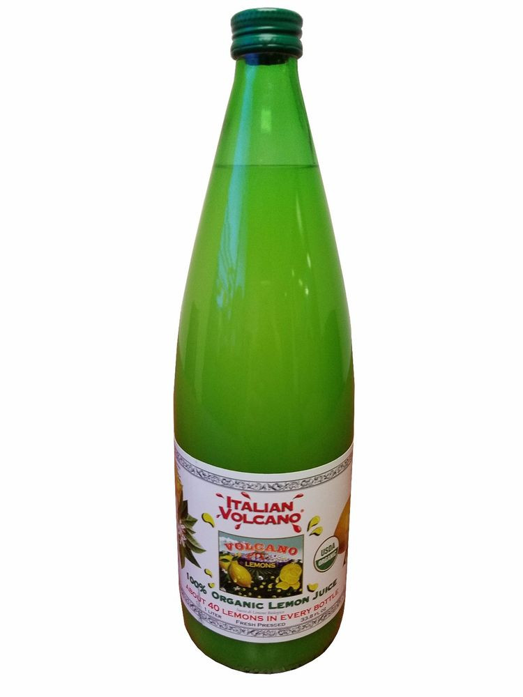 Organic Lemon Juice
 Italian Volcano Organic Lemon Juice 1L 33 8 fl oz