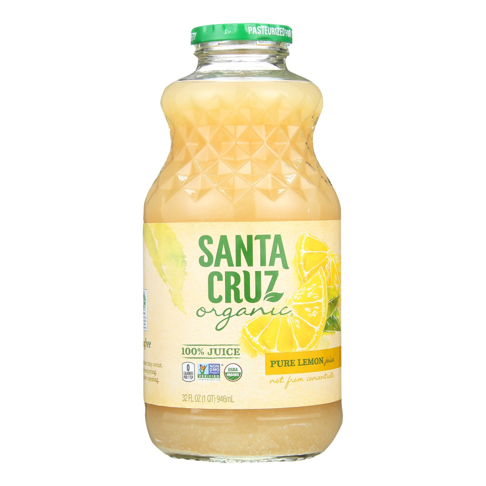 Organic Lemon Juice
 Santa Cruz Organic Pure Lemon Juice Case of 12 32 Fl oz
