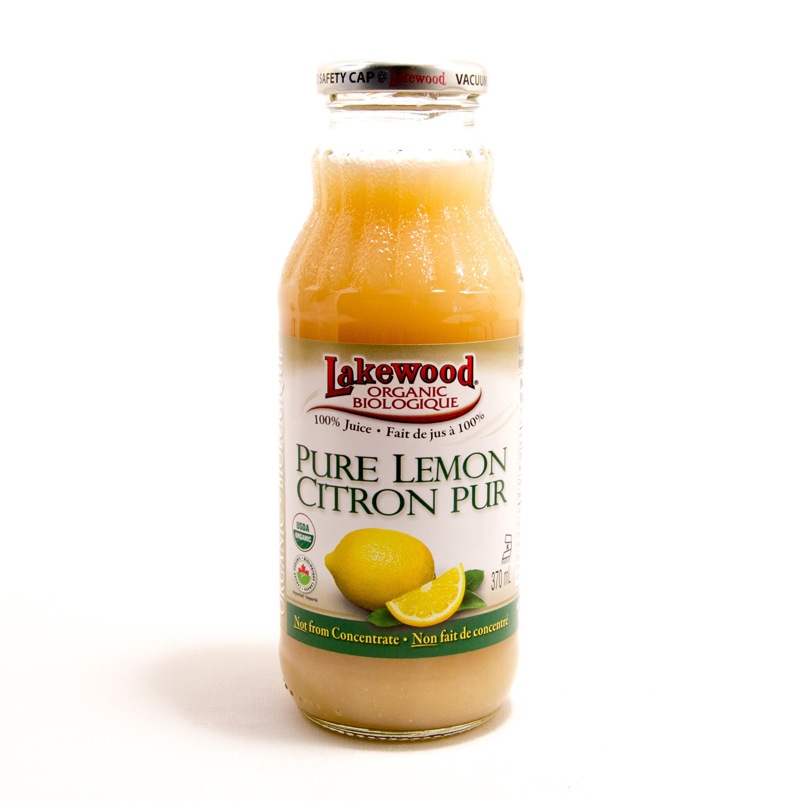 Organic Lemon Juice
 Organic Pure Lemon Juice not from concentrate Water