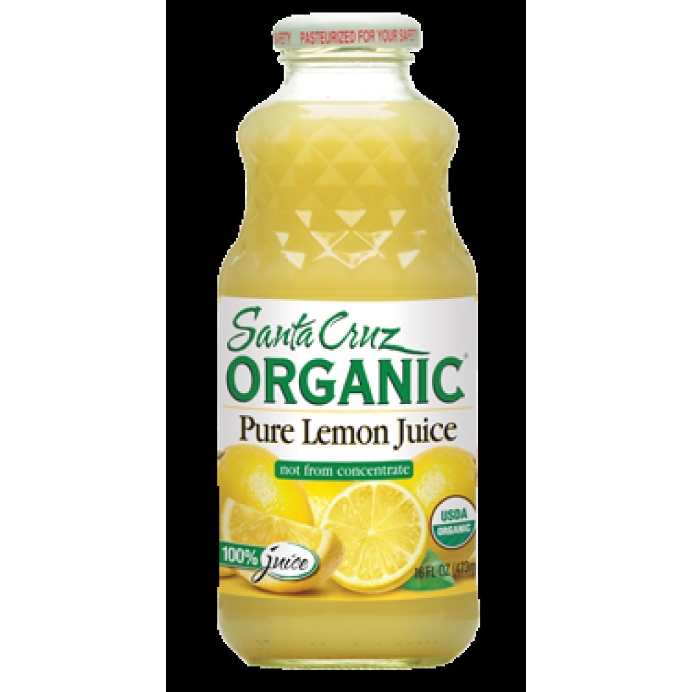 Organic Lemon Juice
 Santa Cruz Organic Pure Lemon Juice