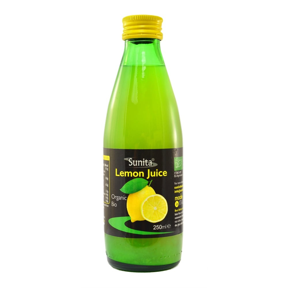 Organic Lemon Juice
 Sunita Organic Lemon Juice