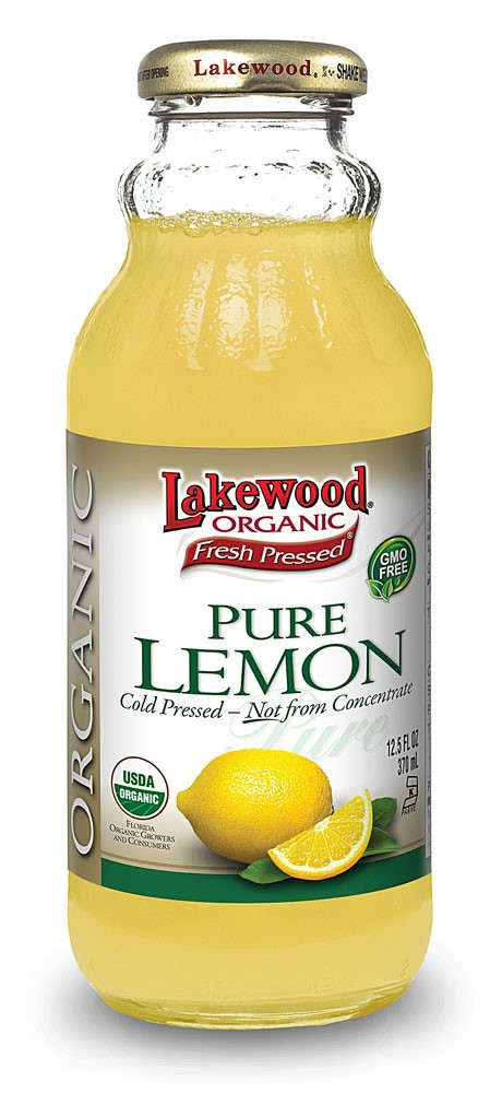 Organic Lemon Juice
 Lakewood Organic Juice Lemon 12 5 Fl Oz 1 Ct