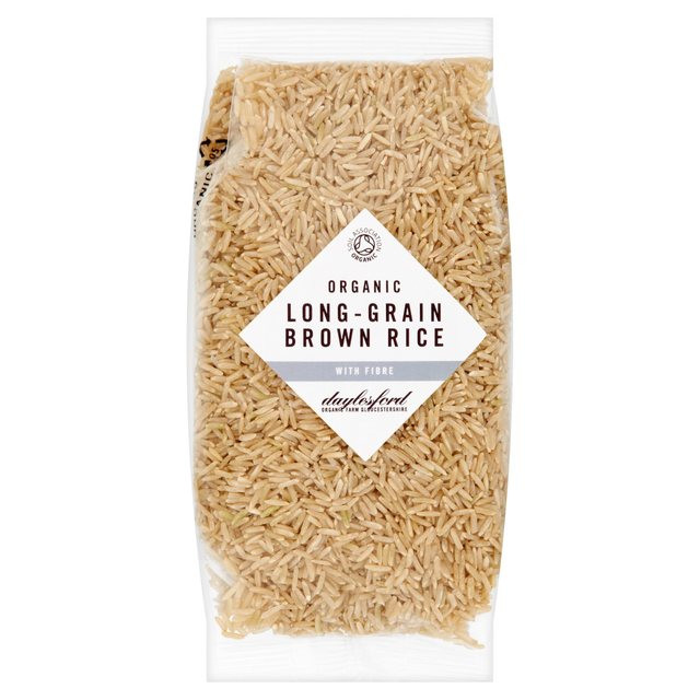 Organic Long Grain Brown Rice
 Daylesford Organic Long Grain Brown Rice 500g from Ocado