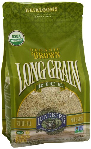 Organic Long Grain Brown Rice
 Lundberg Organic Long Grain Brown Rice 32 By