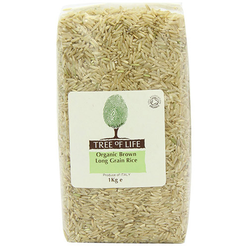 Organic Long Grain Brown Rice
 Tree of Life Organic Long Grain Brown Rice 1kgUK Supplier