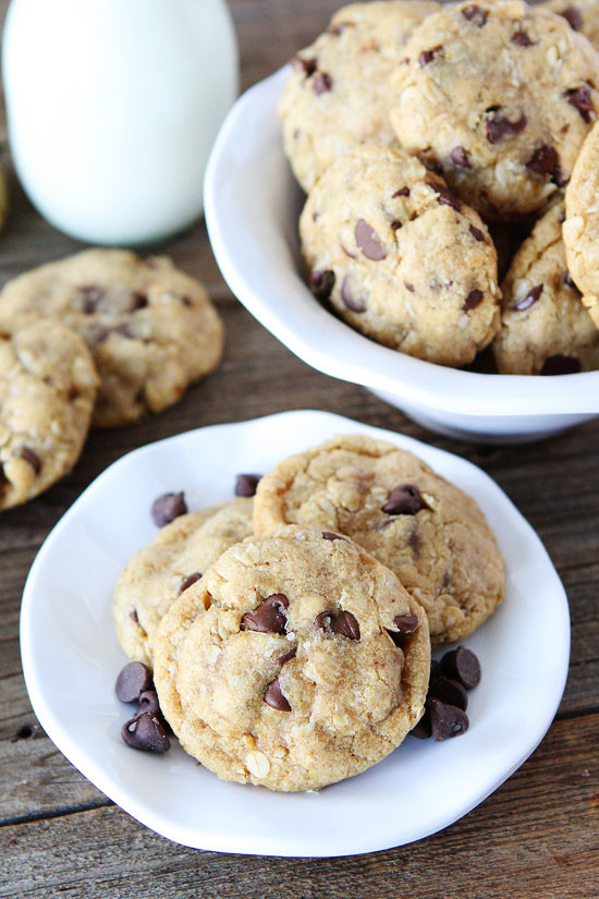 Organic Oatmeal Cookies
 Coconut Oil Chocolate Chip Cookies