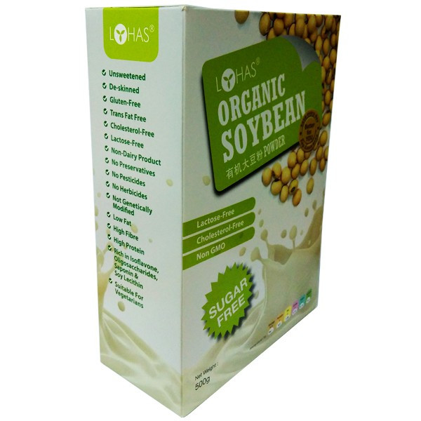 Organic Oats And Soybeans
 Organic SoyBean Powder No Sugar Lohas