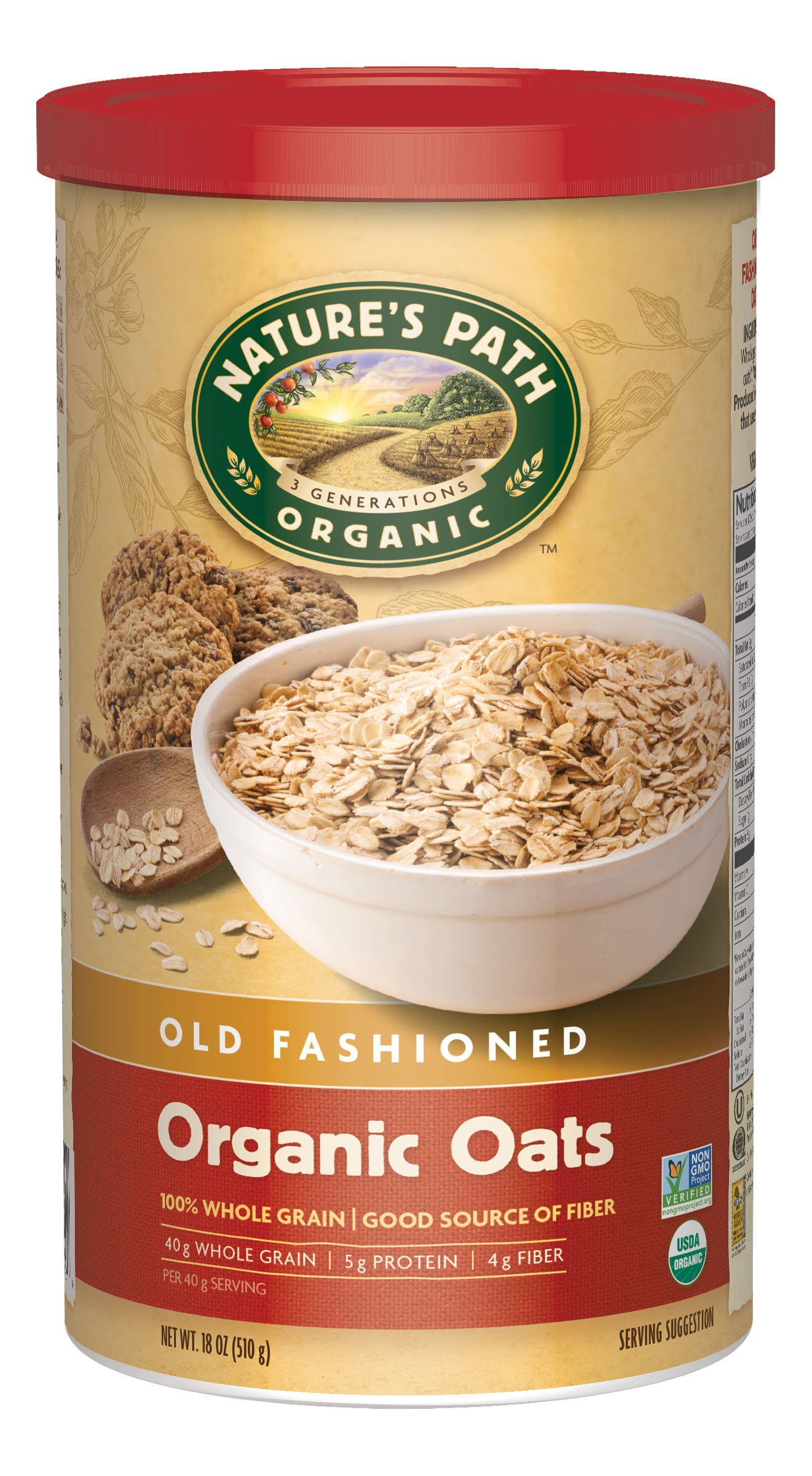 Organic Old Fashioned Oats Bulk
 Newman s Own Organics Dried Cranberries 4 Ounce Pouches