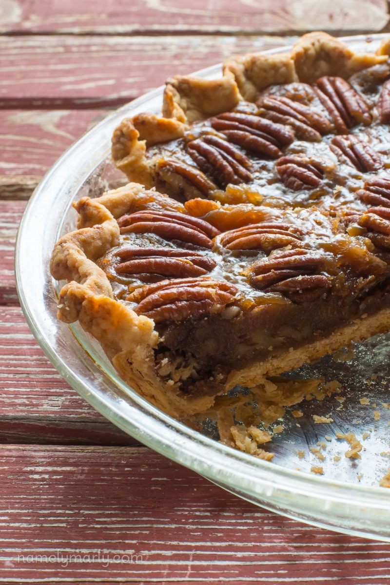 Organic Pecan Pie
 Vegan Pecan Pie