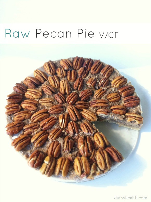 Organic Pecan Pie
 Raw Pecan Pie Vegan & GF