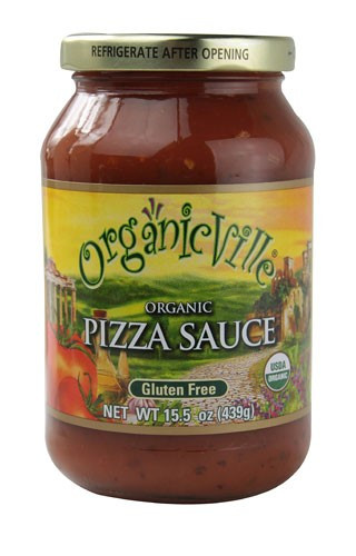 Organic Pizza Sauce
 Organicville Organic Gluten Free Pizza Sauce 15 5 Oz