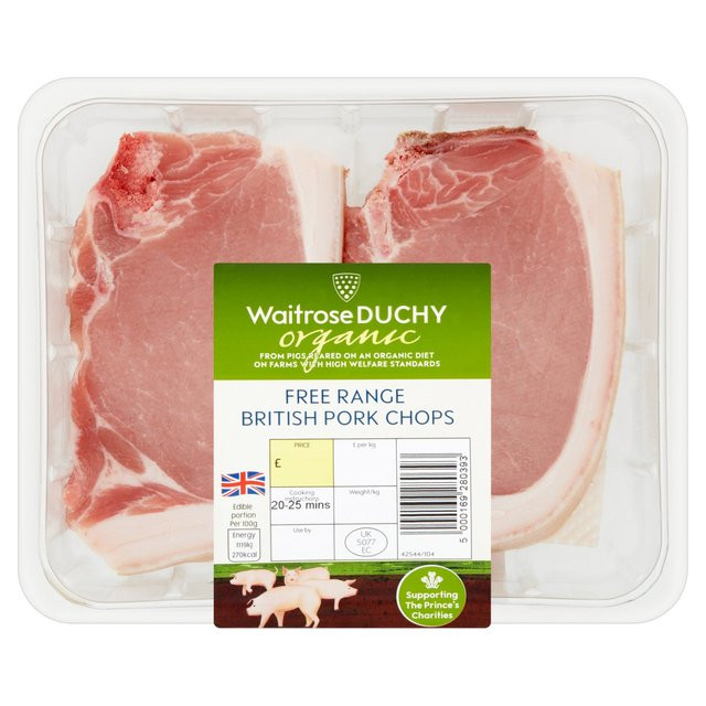 Organic Pork Chops Best 20 Waitrose Duchy organic Pork Chops Typically 486g From Ocado