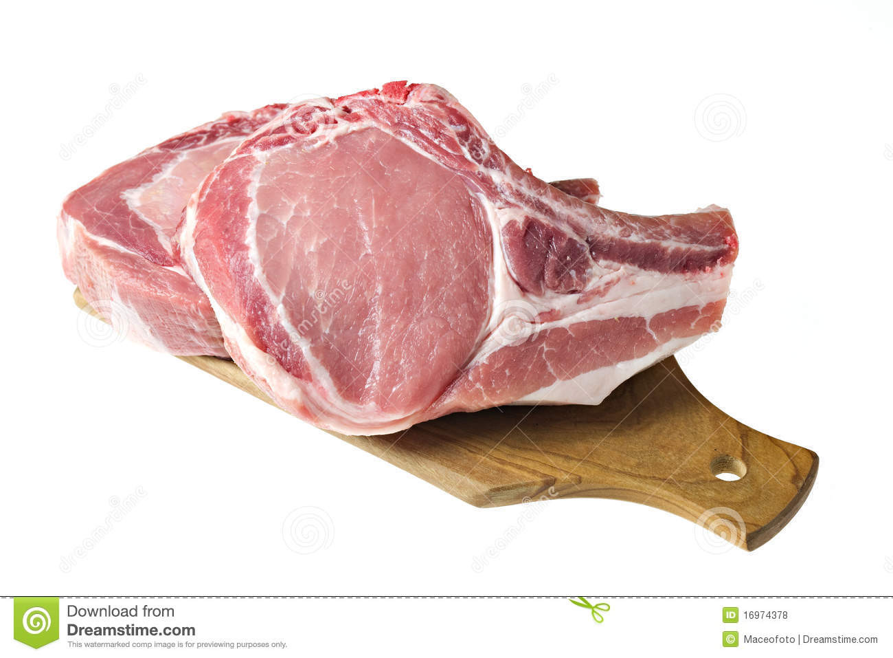 Organic Pork Chops
 Organic Pork Royalty Free Stock s Image