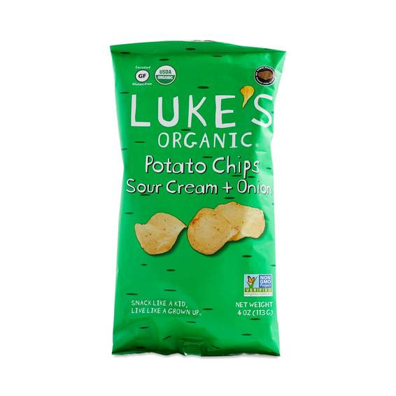 Organic Potato Chips
 Luke s Organic Organic Sour Cream & ion Potato Chips