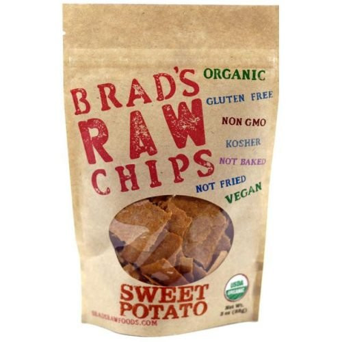 Organic Potato Chips
 Brads Raw Foods Organic Sweet Potato Chips 3 Ounce 12