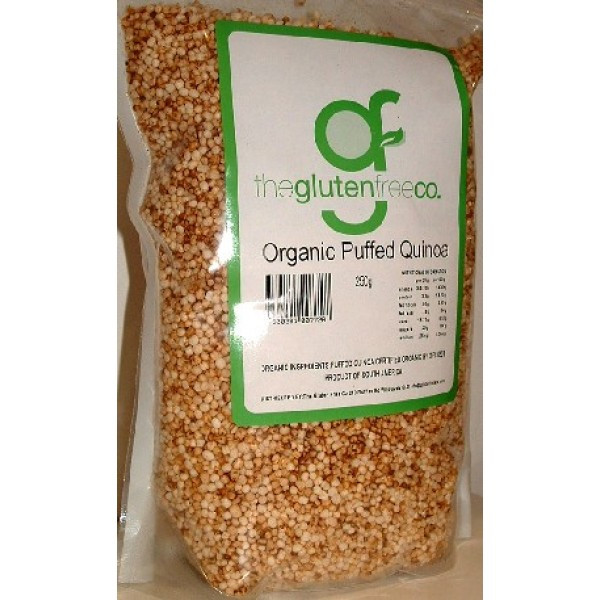 Organic Puffed Quinoa
 Groceries Organic Cereal G F Puffed Quinoa 200gm TGFC