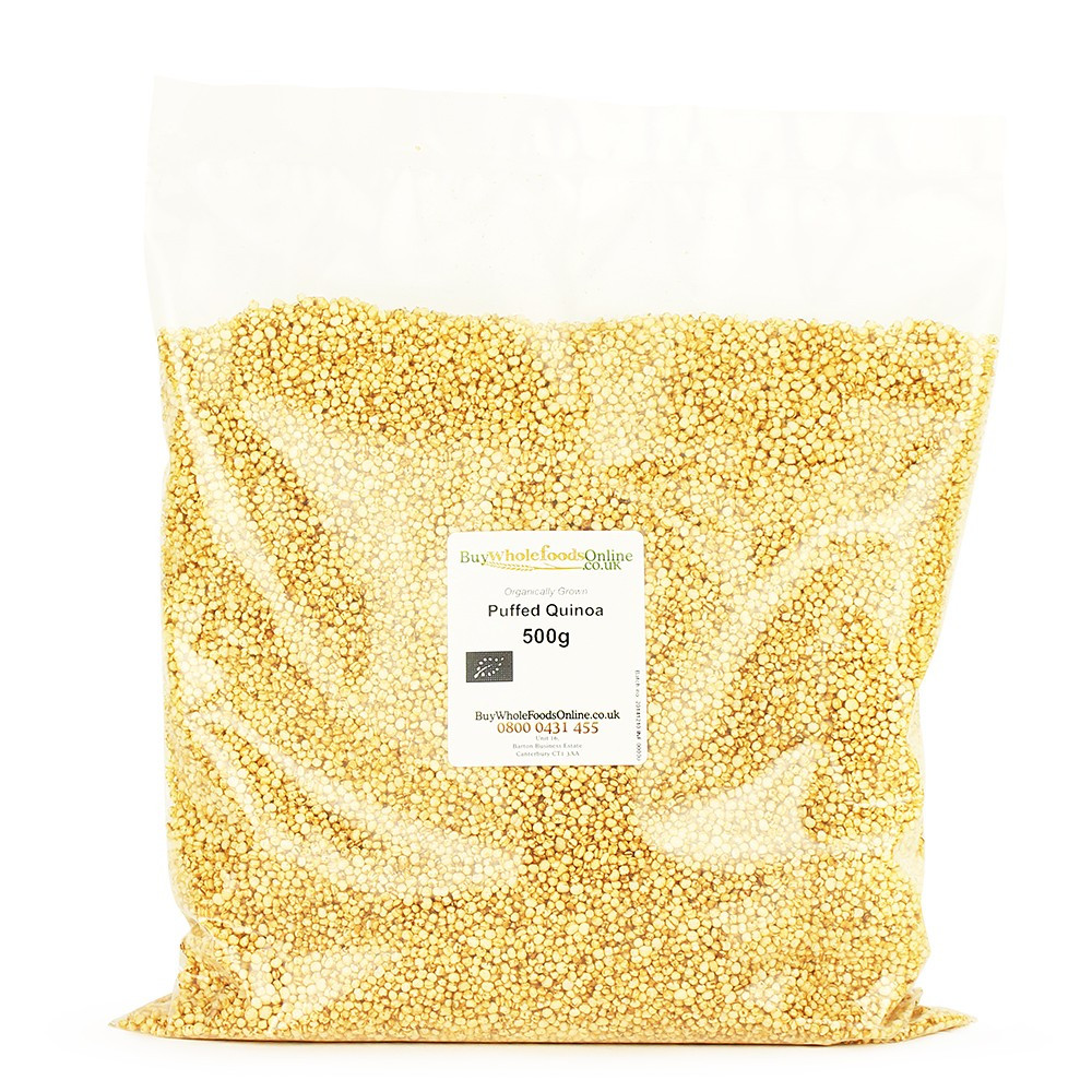 Organic Puffed Quinoa
 Organic Puffed Quinoa 500g Buy Whole Foods line Ltd