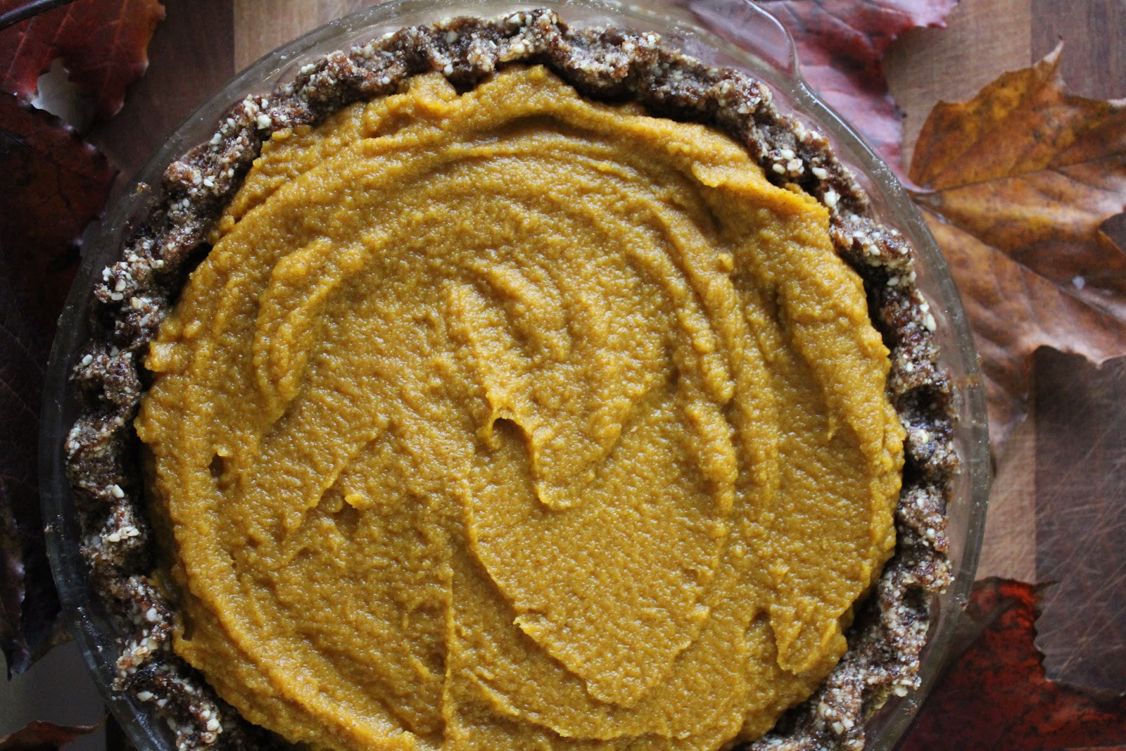 Organic Pumpkin Pie
 This Rawsome Vegan Life raw pumpkin pie