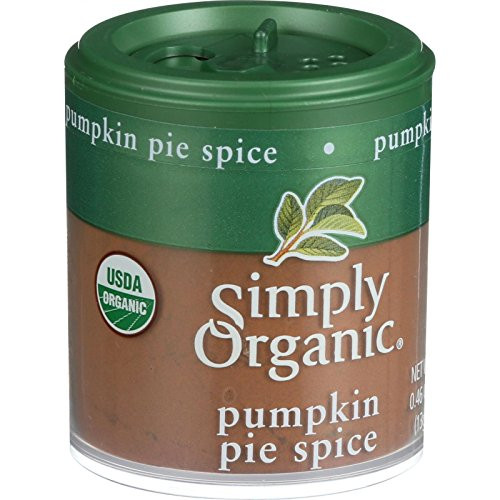 Organic Pumpkin Pie Spice
 Amazon Farmers Market Pumpkin Puree Organic