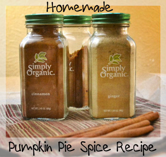 Organic Pumpkin Pie Spice
 Homemade Pumpkin Pie Spice Recipe Natural Green Mom