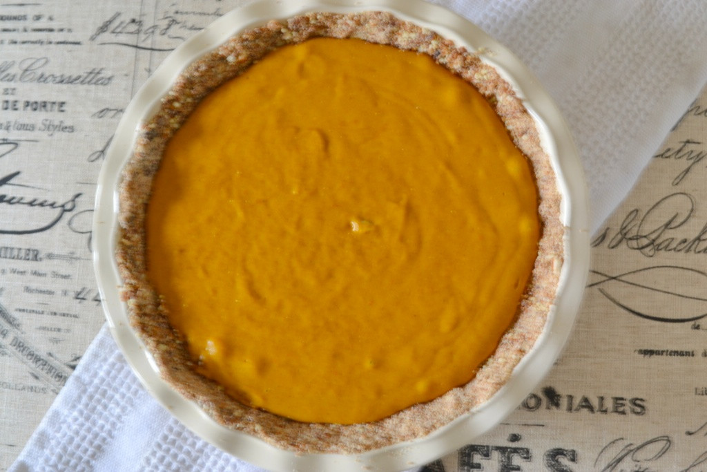 Organic Pumpkin Pie
 RAW Pumpkin Pie