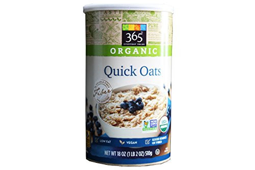 Organic Quick Oats
 365 Everyday Value Organic Quick Oats – Quick Oats