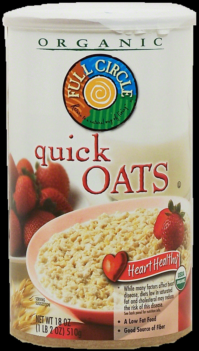 Organic Quick Oats
 Groceries Express Product Infomation for Full Circle