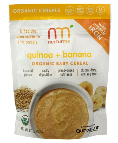 Organic Quinoa Baby Cereal 20 Best Nurturme Quinoa and Banana organic Baby Cereal 3 7 Oz