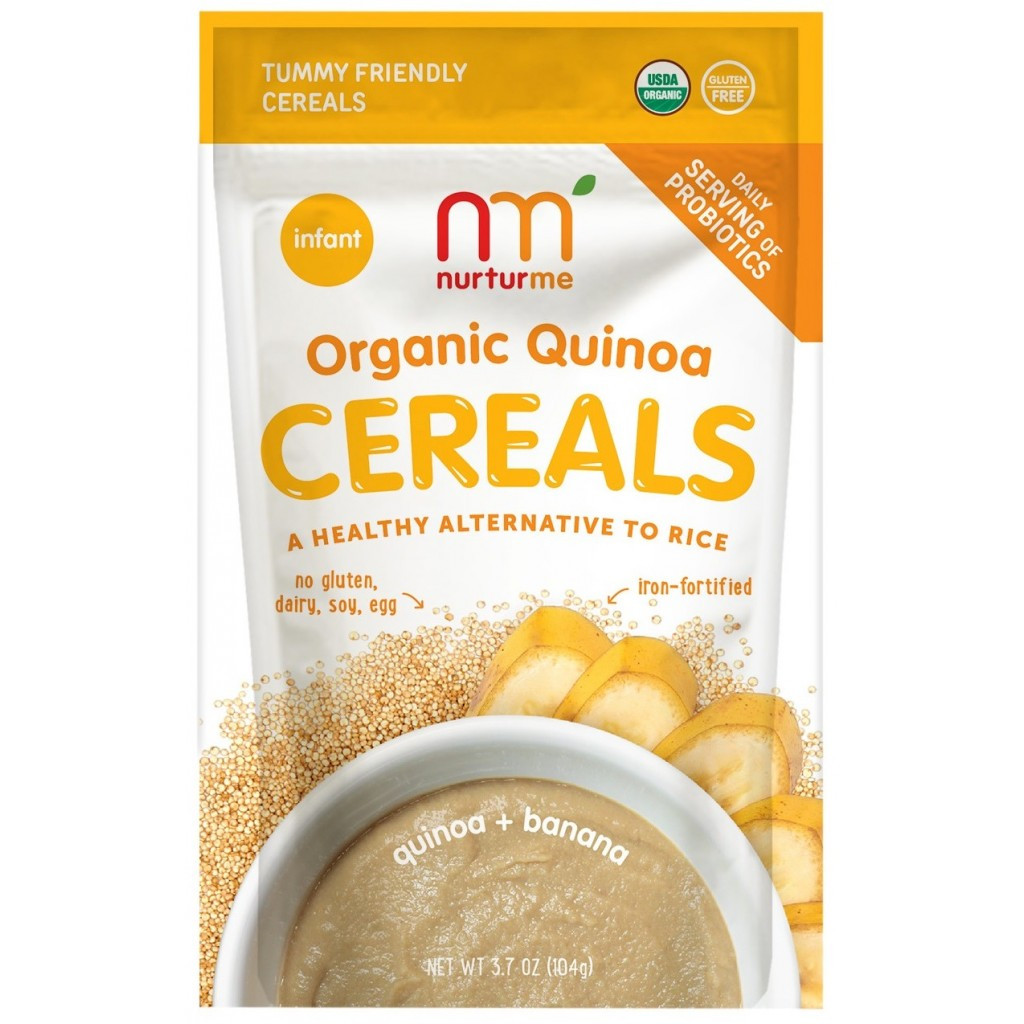 Organic Quinoa Baby Cereal
 NurturMe Organic Baby Cereal Protein packed Quinoa