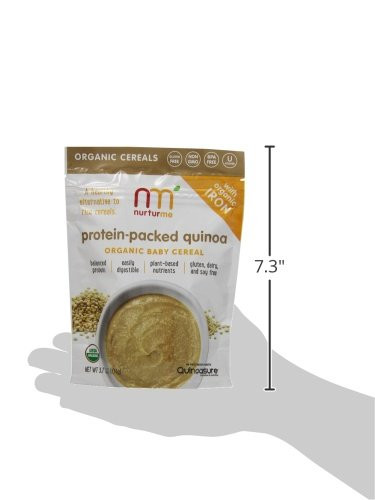 Organic Quinoa Baby Cereal
 ★Lowest Price★NurturMe Protein Packed Quinoa Organic