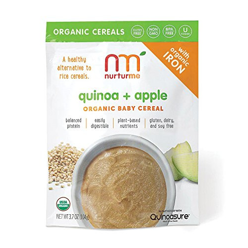 Organic Quinoa Baby Cereal
 AUTHENTIC NurturMe Protein Packed Quinoa Organic Infant