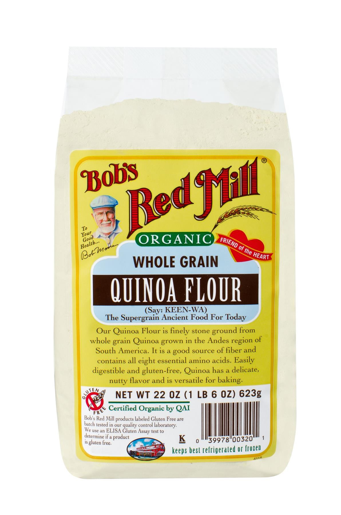 Organic Quinoa Flour
 Organic Quinoa Flour Bob s Red Mill Natural Foods