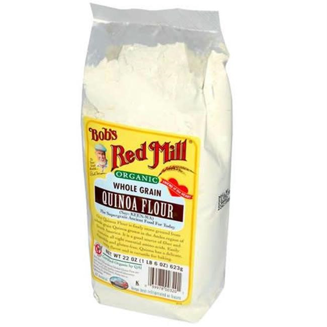 Organic Quinoa Flour
 Bob s Red Mill Whole Grain Quinoa Flour 1x25lb